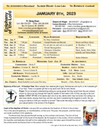 Epiphany Sunday - January 8