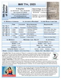 May7 - 5th Sunday of Easter